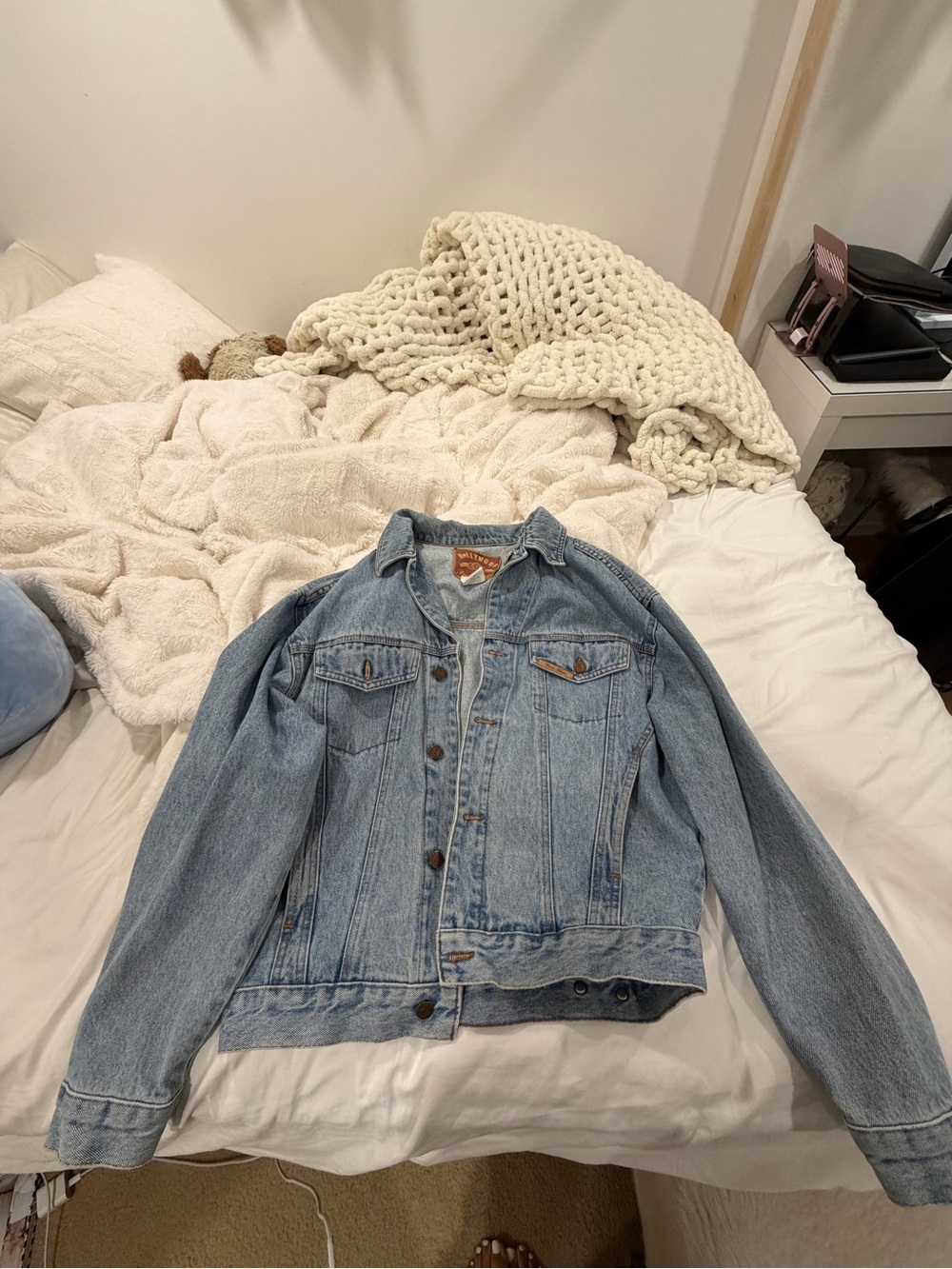 Vintage Light Blue Denim Jacket